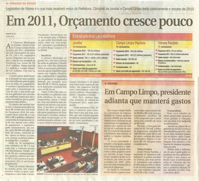 Jornal de Jundiaí - 14/11/2010