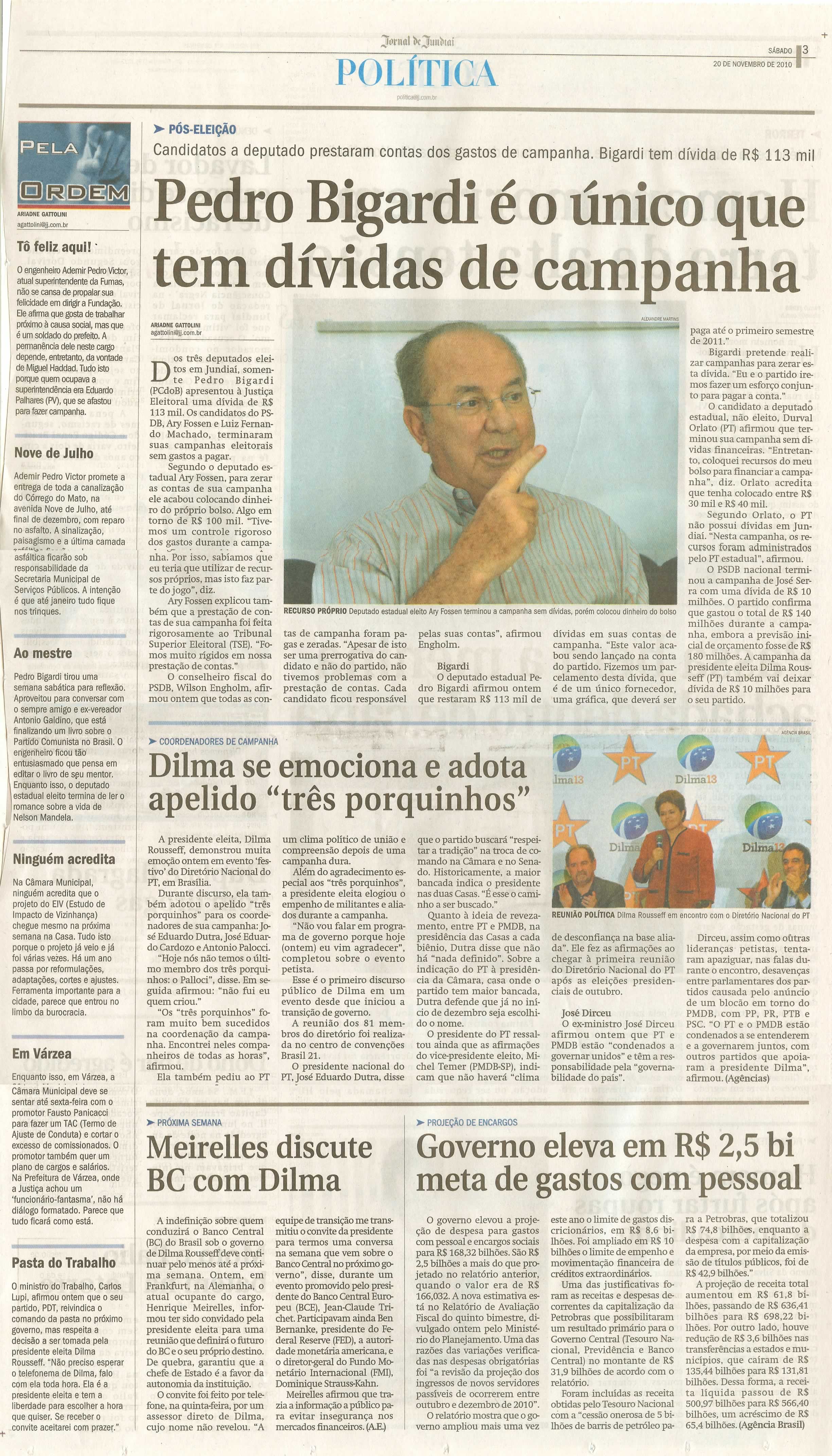Jornal de Jundiaí - 20/11/2010