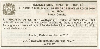 Jornal de Jundiaí - 23/11/2010