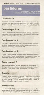 Bom Dia Jundiaí - 24/11/2010