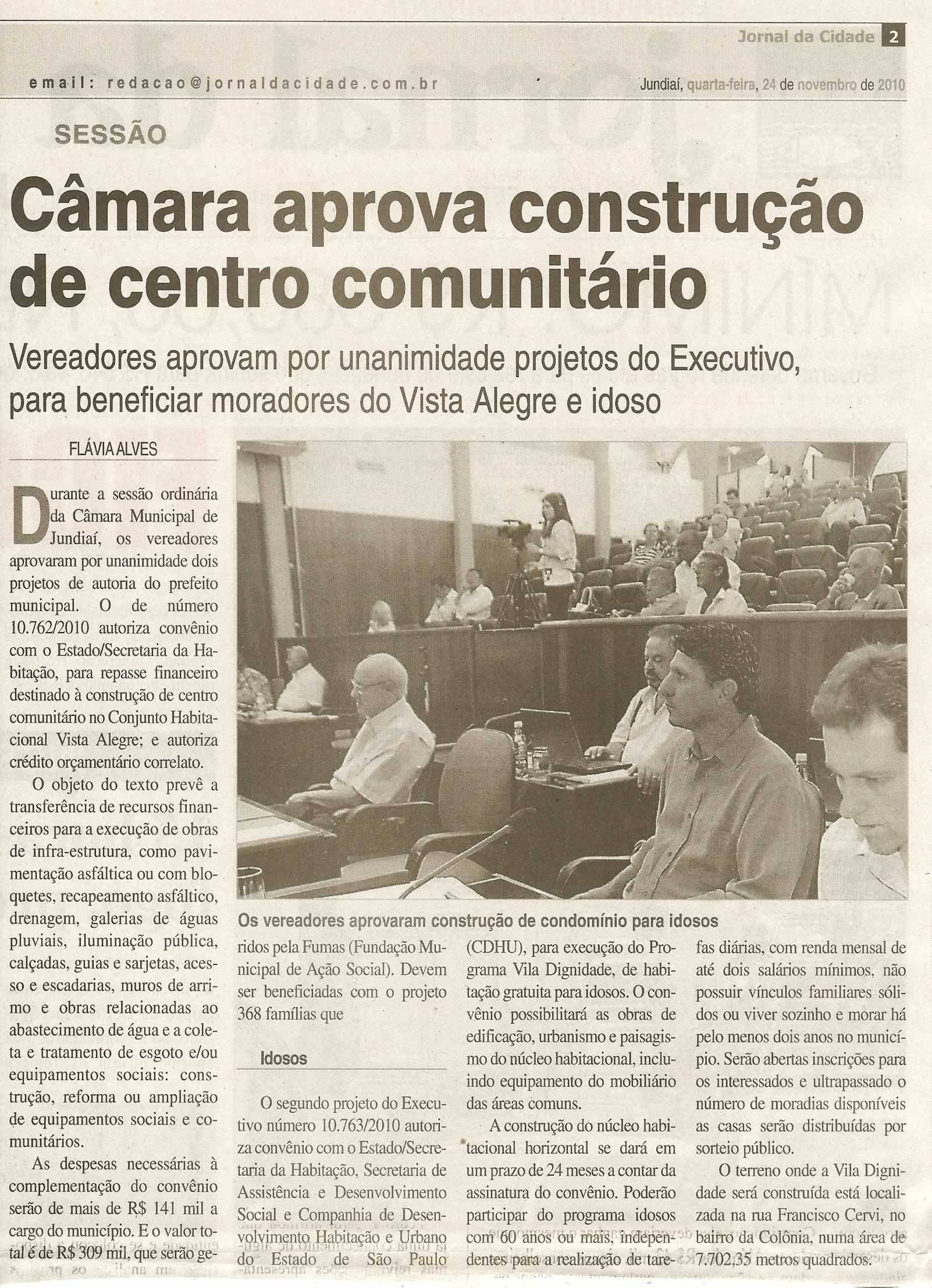 Jornal da Cidade - 24/11/2010