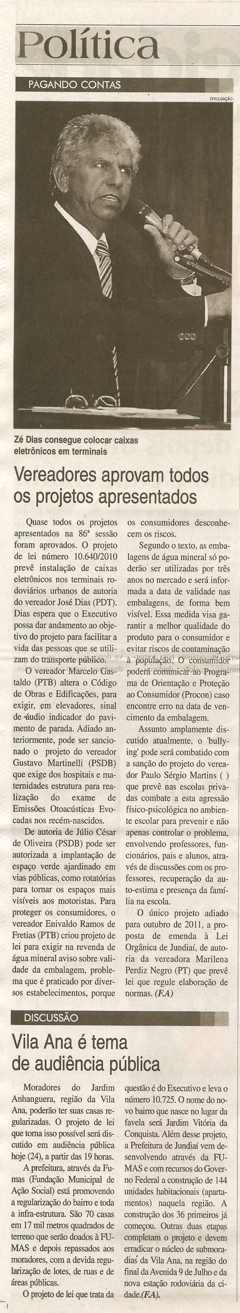 Jornal da Cidade - 24/11/2010