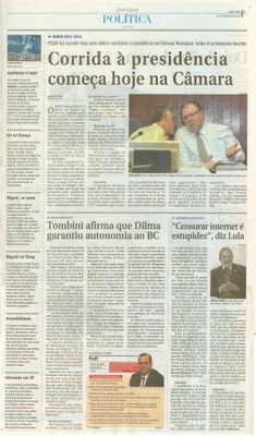 Jornal de Jundiaí - 25/11/2010