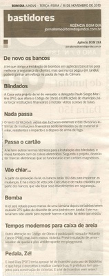 Bom Dia Jundiaí - 16/11/2010