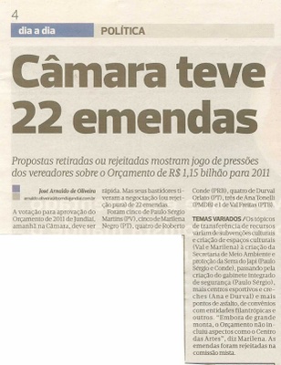 Bom Dia Jundiaí - 28/11/2010