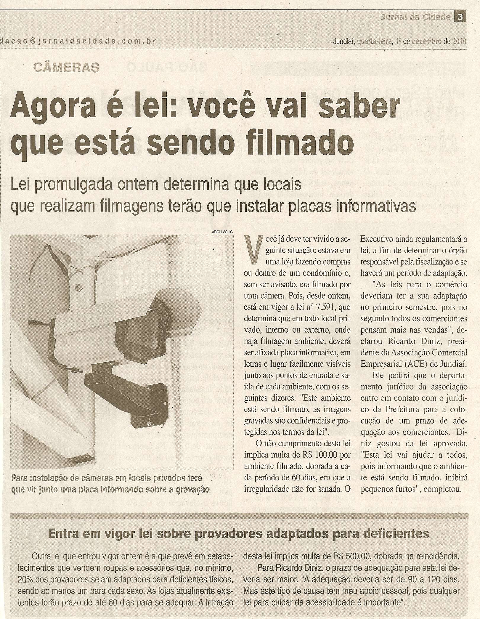 Jornal da Cidade - 01/12/2010
