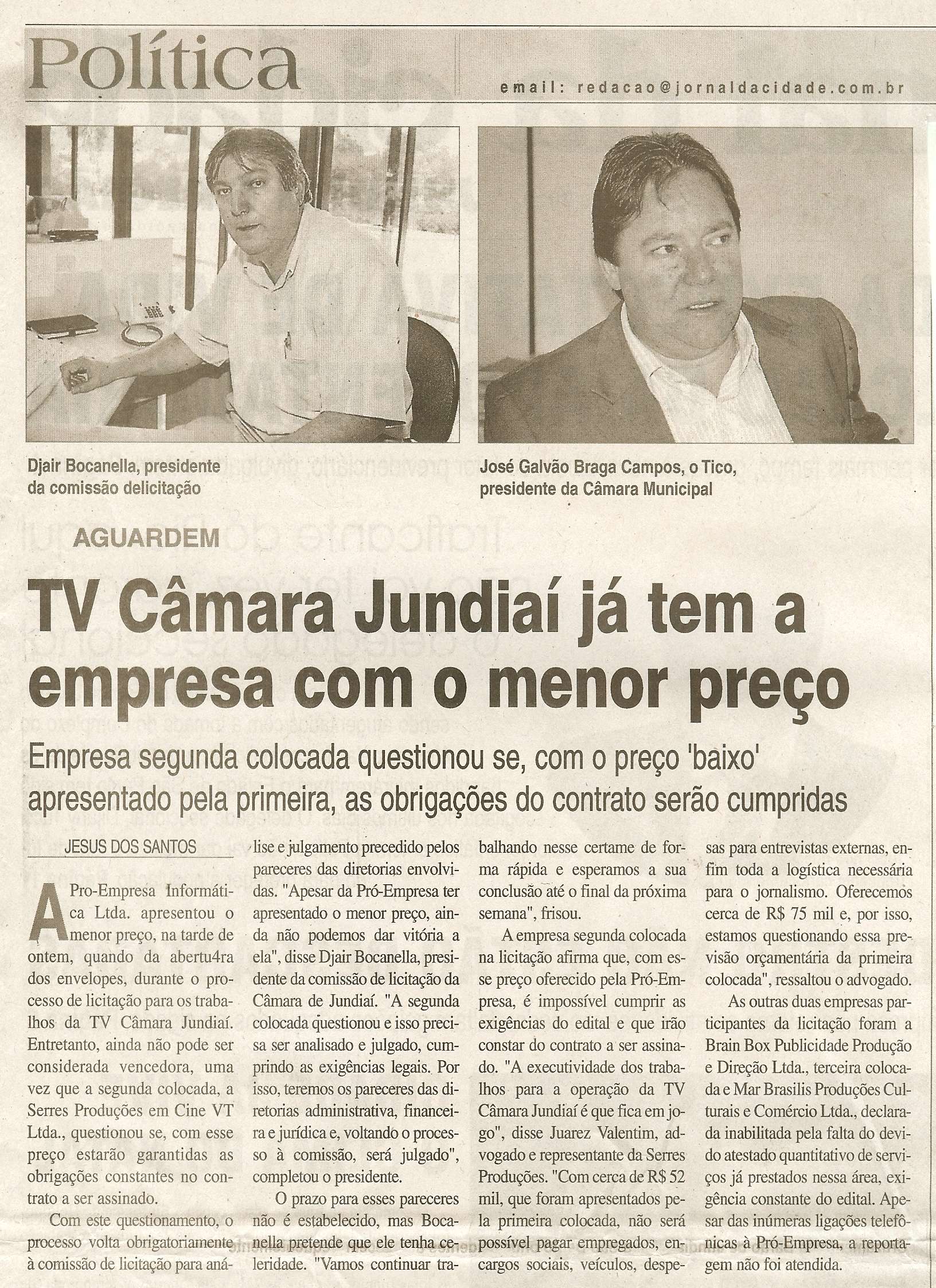 Jornal da Cidade - 02/12/2010
