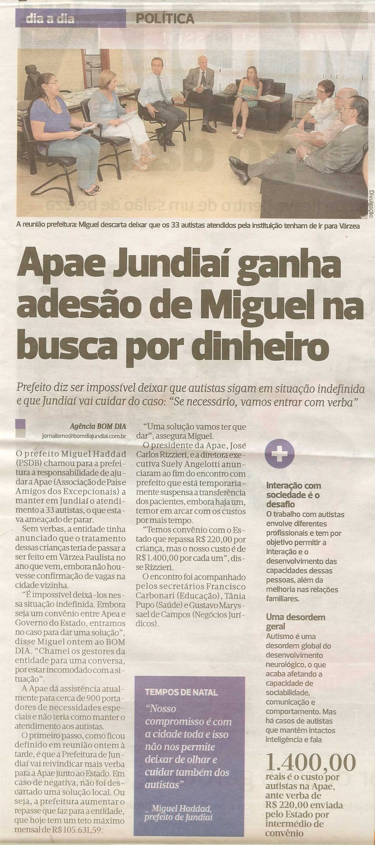Bom Dia Jundiaí - 09/12/2010