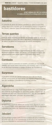Bom Dia Jundiaí - 15/12/2010