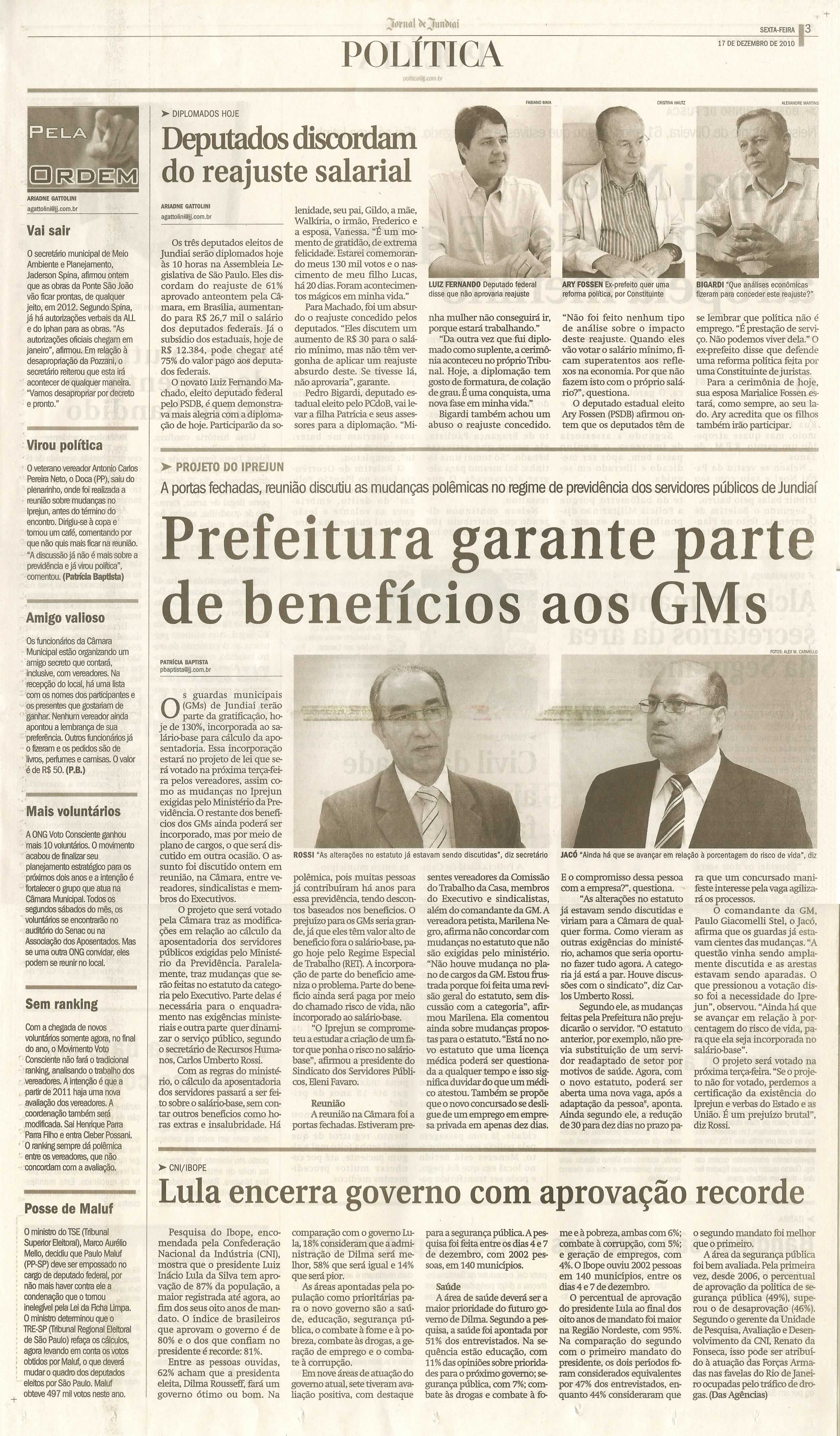 Jornal de Jundiaí - 17/12/2010