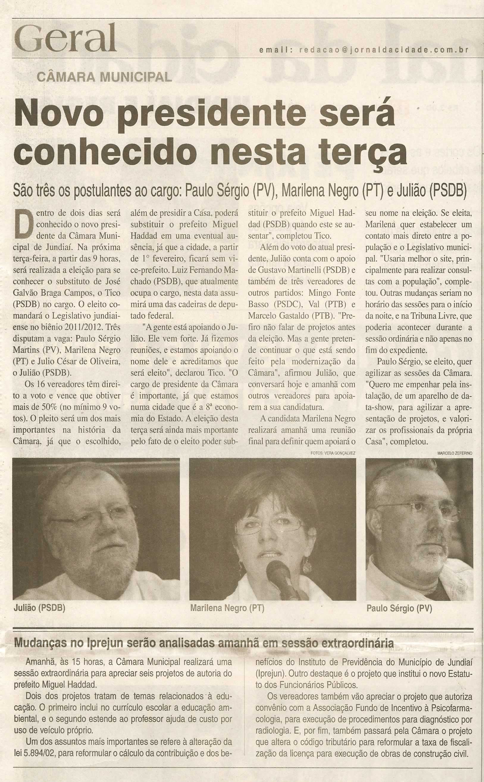 Jornal da Cidade - 19/12/2010