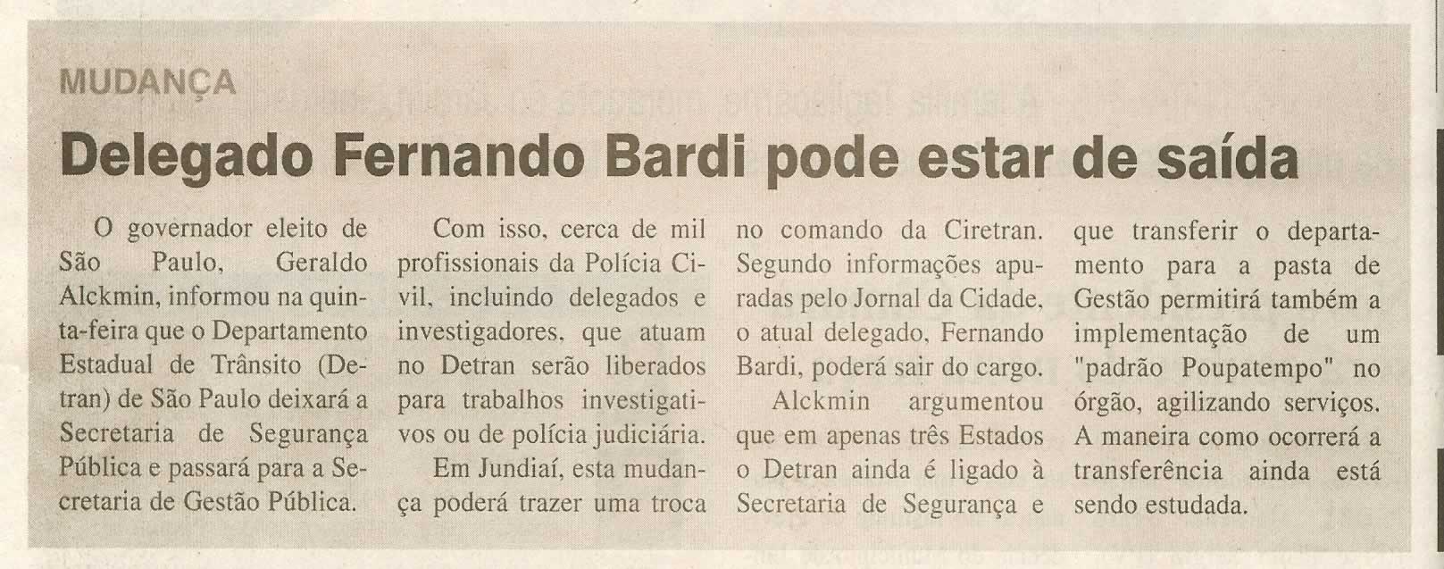Jornal da Cidade - 19/12/2010