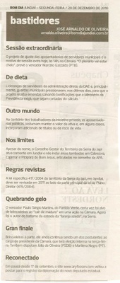 Bom Dia Jundiaí - 20/12/2010