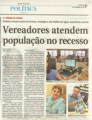 Jornal de Jundiaí - 30/12/2010