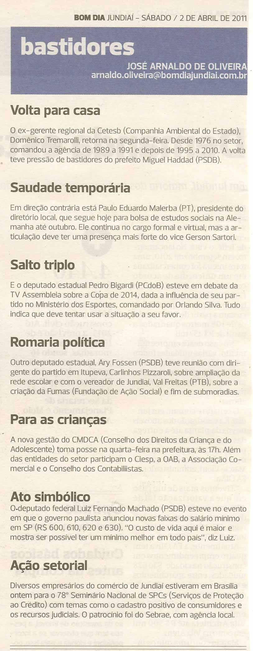Jornal de Jundiaí - 18/10/2011