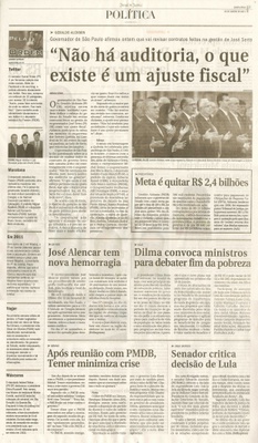 Jornal de Jundiaí - 06/01/2011