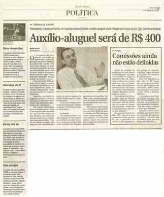 Jornal de Jundiaí - 11/01/2011