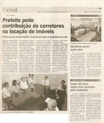 Jornal da Cidade - 18/01/2011