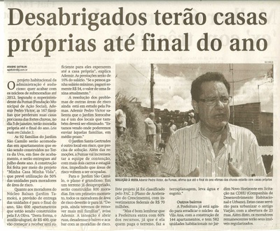 Jornal de Jundiaí - 19/01/2011