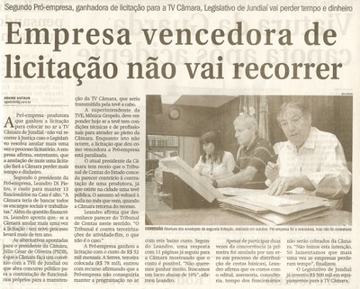 Jornal de Jundiaí - 21/01/2011