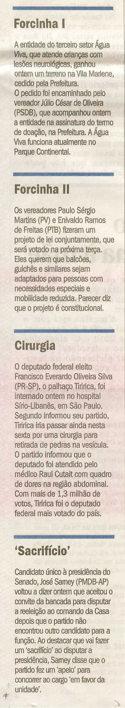 Jornal de Jundiaí - 29/01/2011