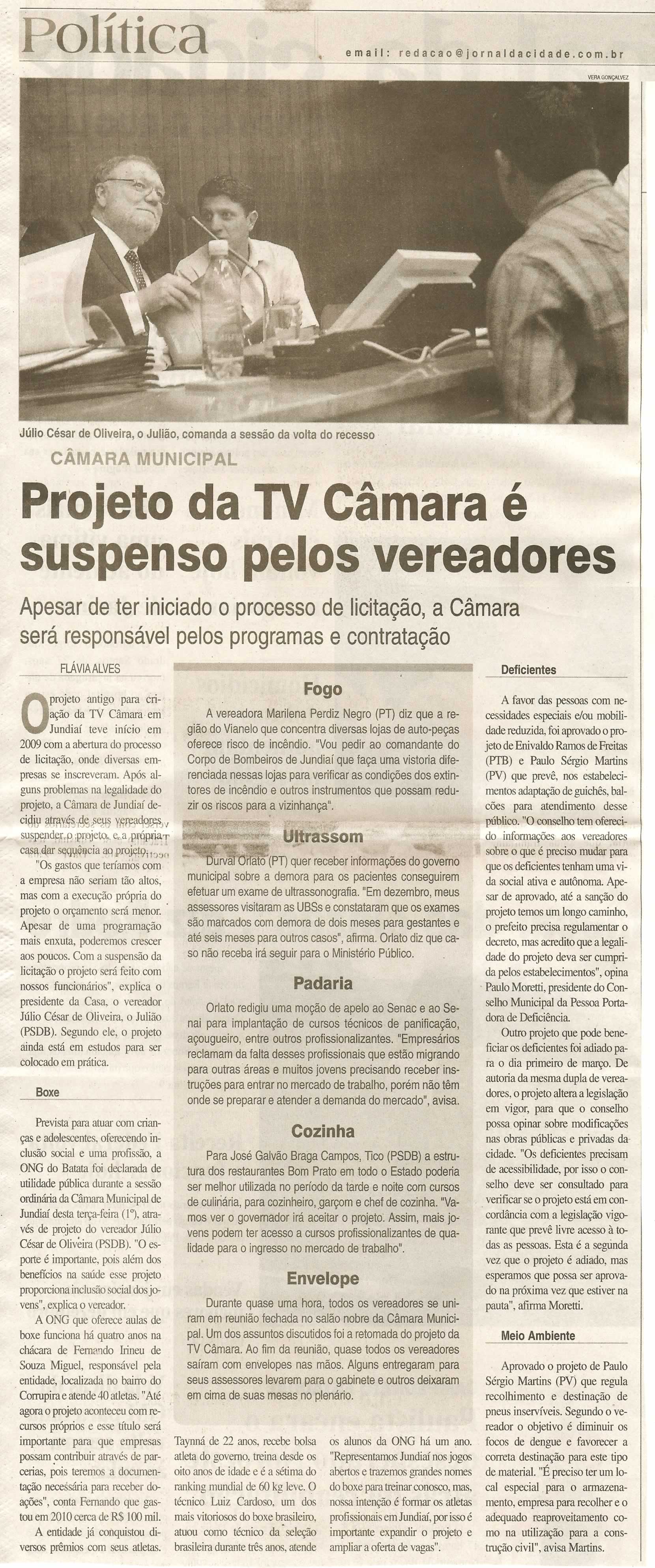 Jornal da Cidade - 02/02/2011