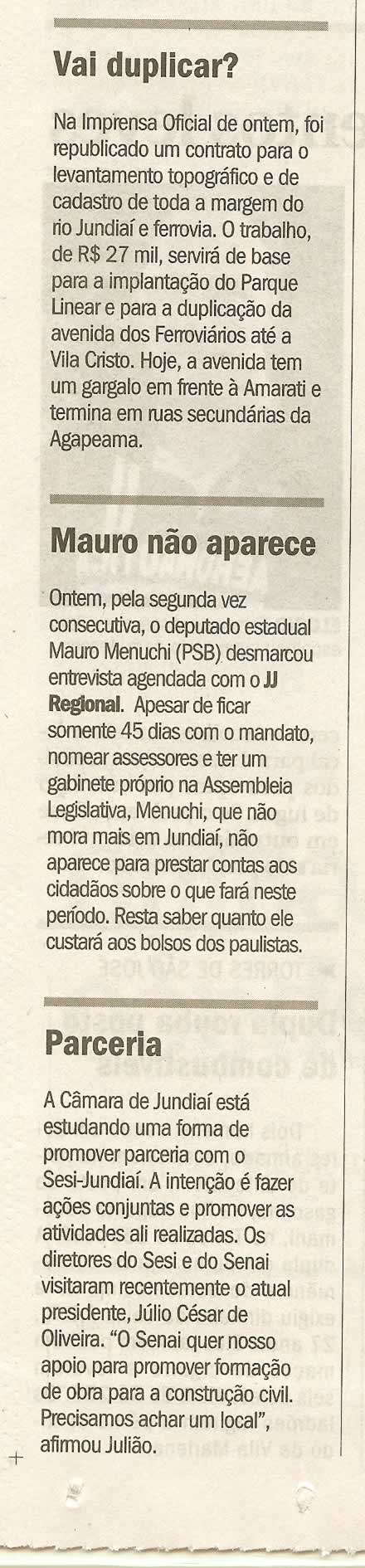 Jornal de Jundiaí - 05/02/2011