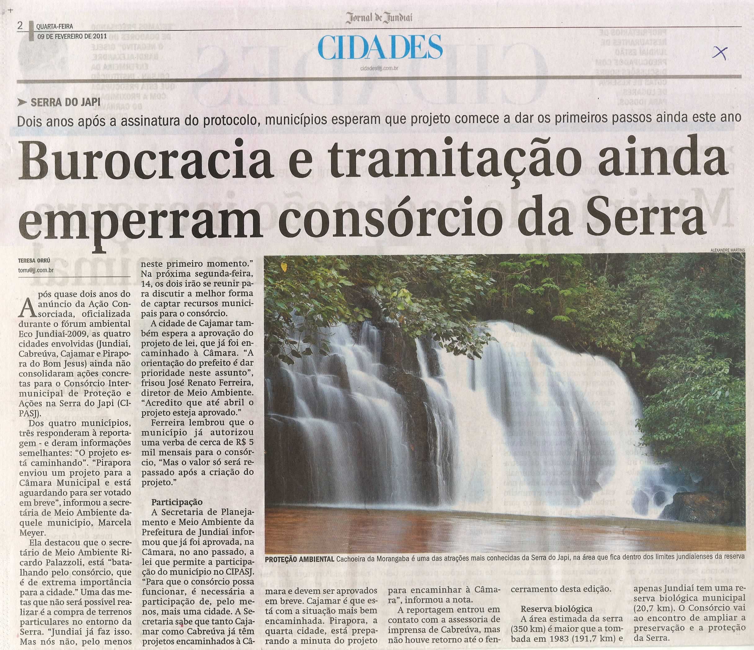 Jornal de Jundiaí - 09/02/2011