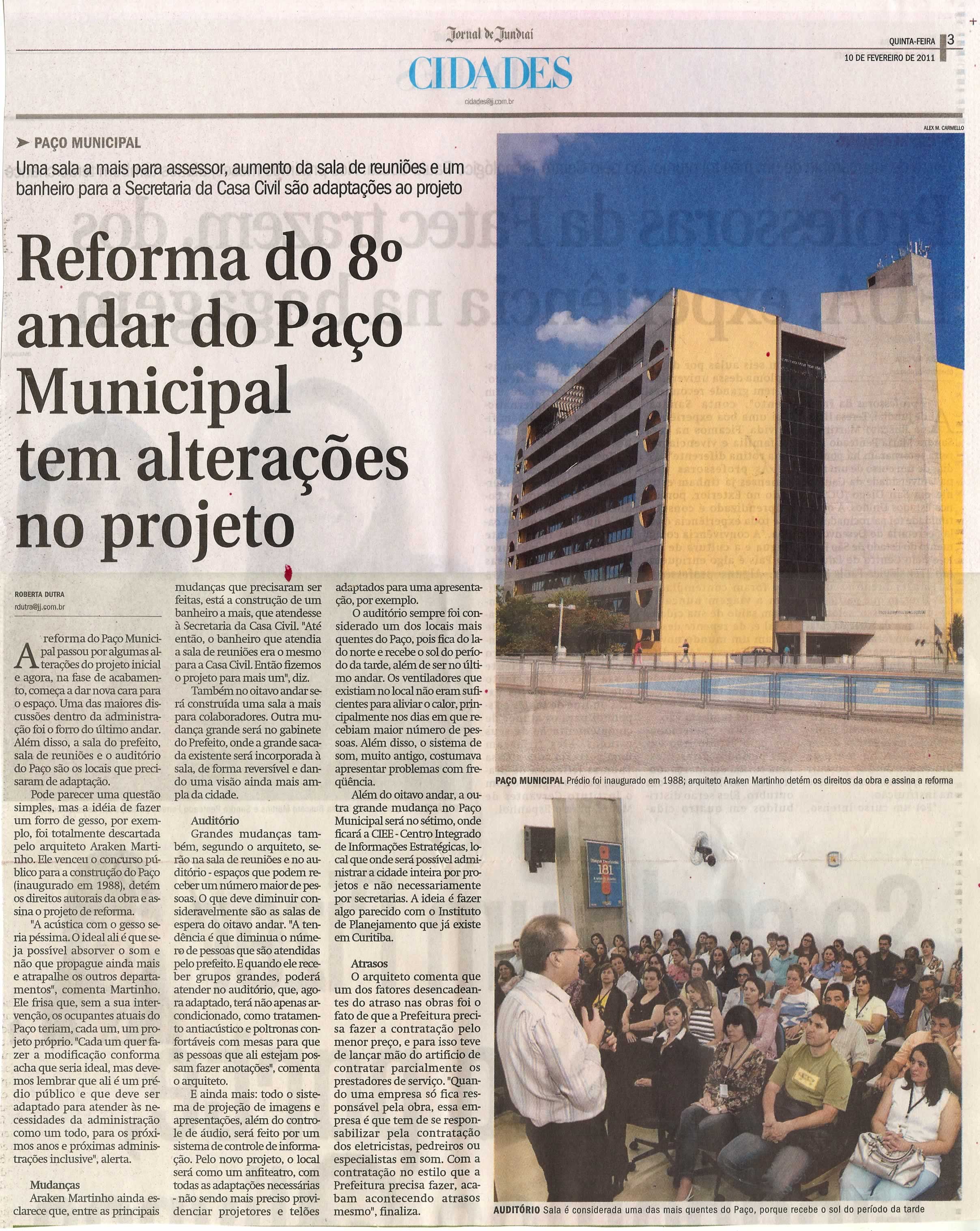 Jornal de Jundiaí - 10/02/2011