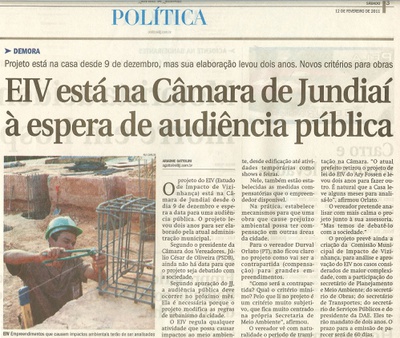 Jornal de Jundiaí - 12/02/2011