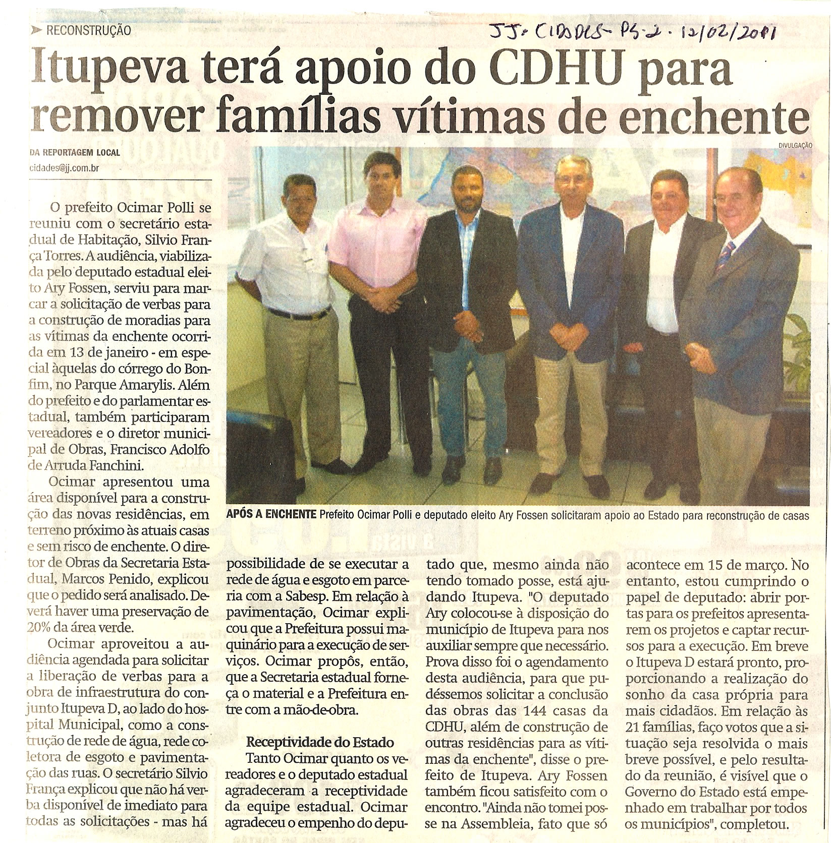 Jornal de Jundiaí - 12/02/2011