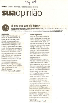 Bom Dia Jundiaí - 13/02/2011