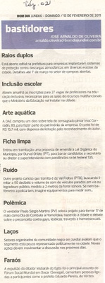 Bom Dia Jundiaí - 13/02/2011