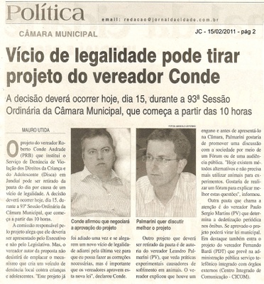 Jornal da Cidade - 15/02/2011