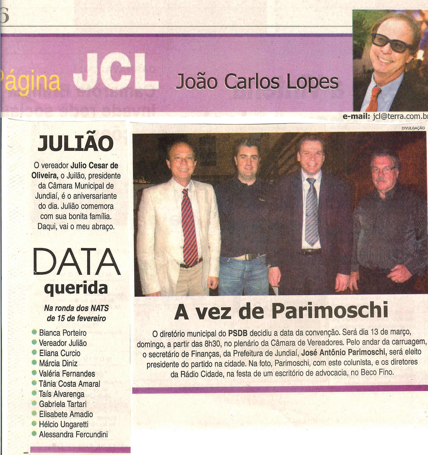Jornal da Cidade - 15/02/2011