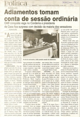 Jornal da Cidade - 16/02/2011