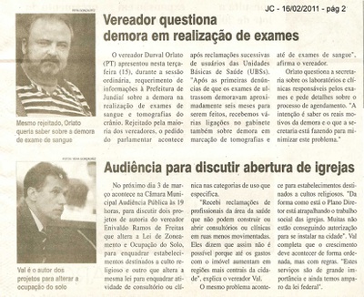 Jornal da Cidade - 16/02/2011
