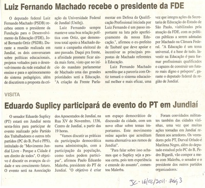 Jornal da Cidade - 16/02/2011