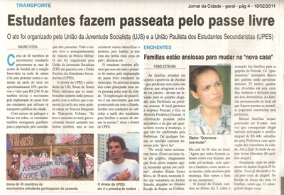Jornal da Cidade - 18/02/2011