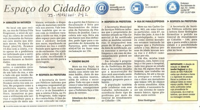 Jornal de Jundiaí - 19/02/2011
