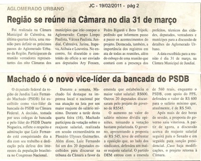 Jornal da Cidade - 19/02/2011
