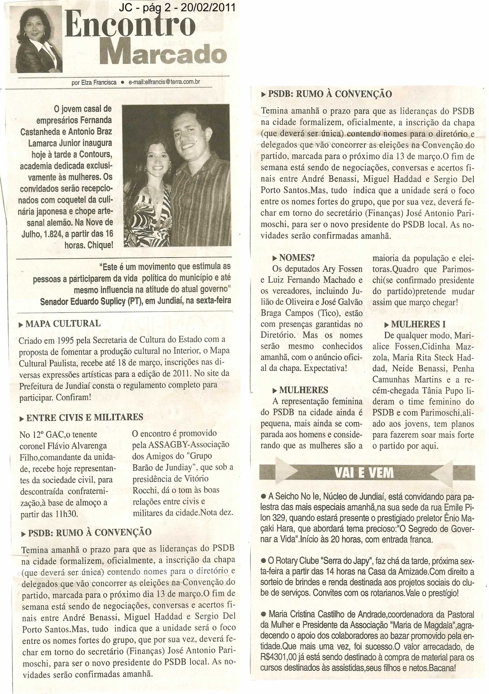 Jornal da Cidade - 20/02/2011