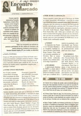 Jornal da Cidade - 20/02/2011