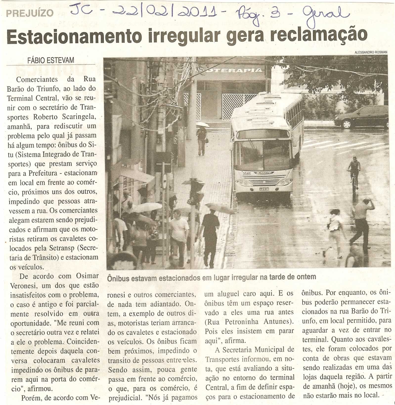 Jornal da Cidade - 22/02/2011