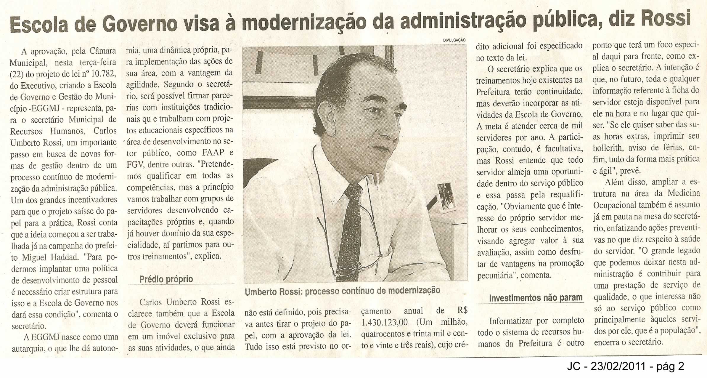 Jornal da Cidade - 22/02/2011