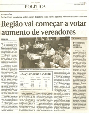 Jornal de Jundiaí - 23/02/2011