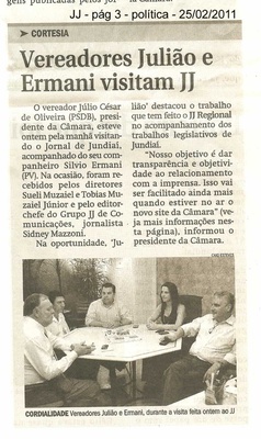 Jornal de Jundiaí - 25/02/2011