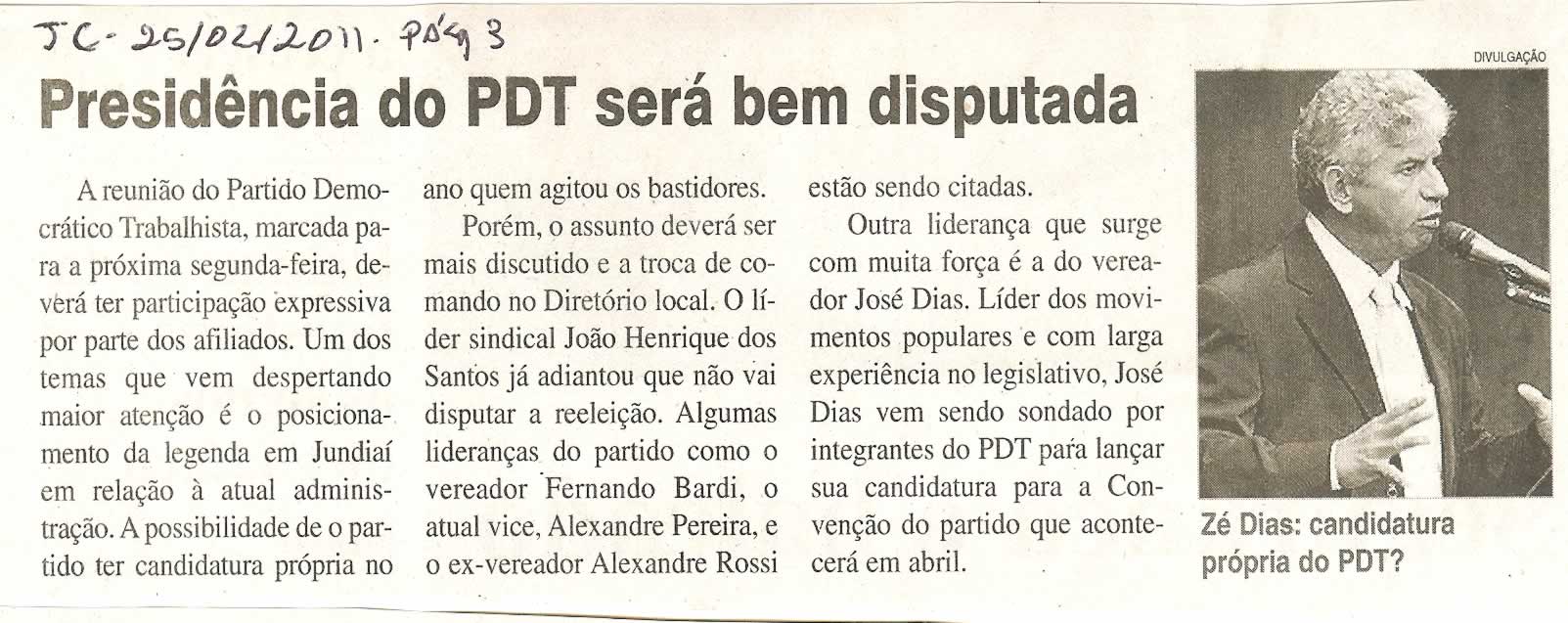 Jornal da Cidade - 25/02/2011