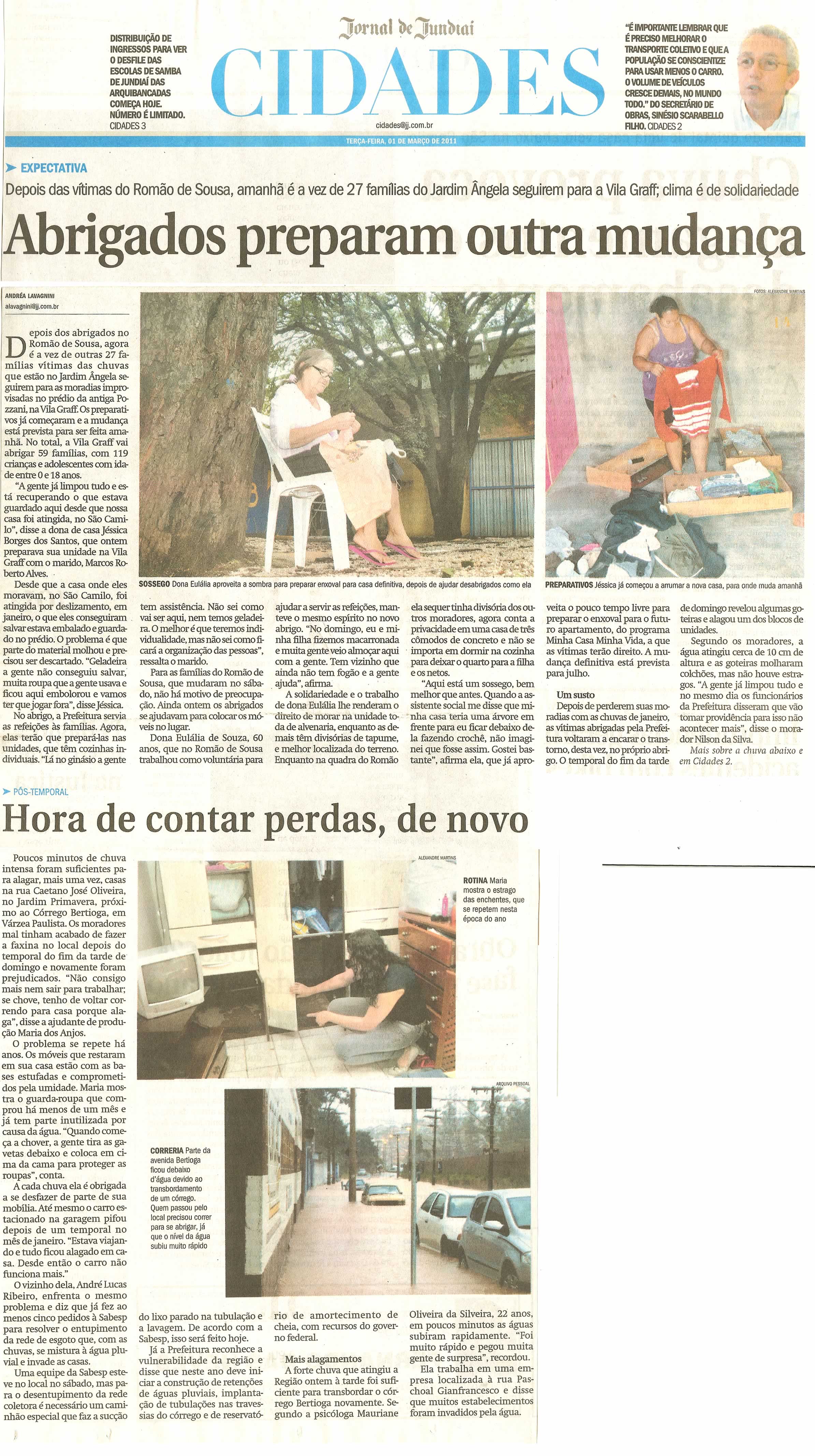 Jornal de Jundiaí - 01/03/2011