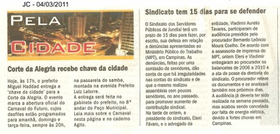 Jornal de Jundiaí - 04/03/2011